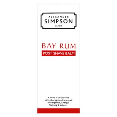 Bay Rum Post Shave Balm