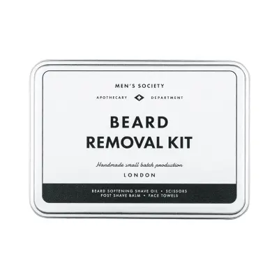 Men's Society Beard Removal Kit