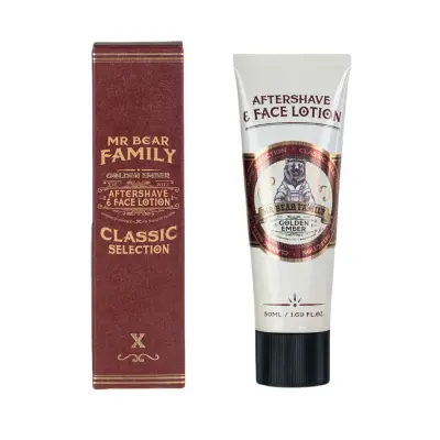 Mr Bear Golden Ember Aftershave & Face lotion