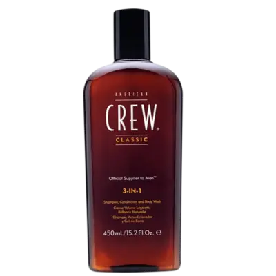 American Crew 3-In-1 Shampoo 450 ml.
