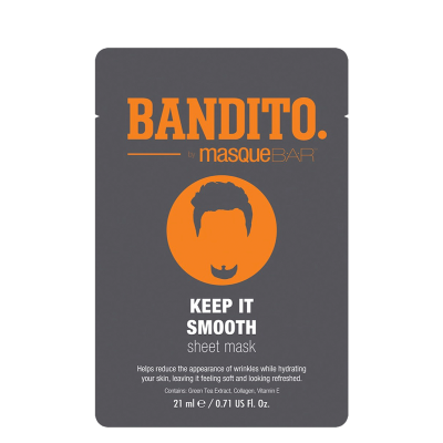 MasqueBar Bandito Keep It Smooth Sheet Mask (1 st)