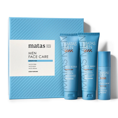 Matas Men Hudvård Sensitiv Presentask