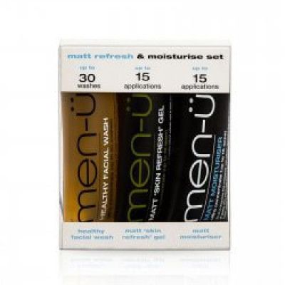 Men-u Matt Refresh & Moisturize Set