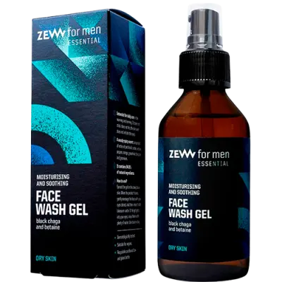 Zew for Men Moisturising&Soothing Face Wash Gel For Dry Skin (100 ml)