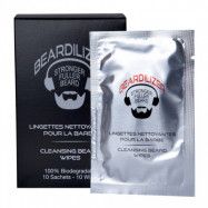 Beardilizer Cleansing Wipes 10-pack