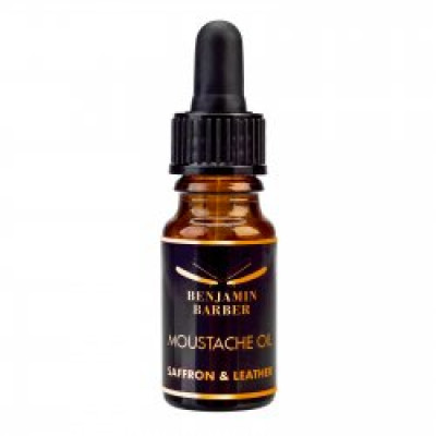 Benjamin Barber Moustache Oil Saffron & Leather