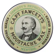 Captain Fawcett Moustache Wax Physician