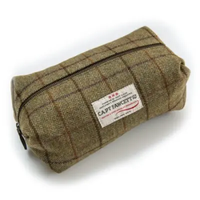 Tweed Wash Bag