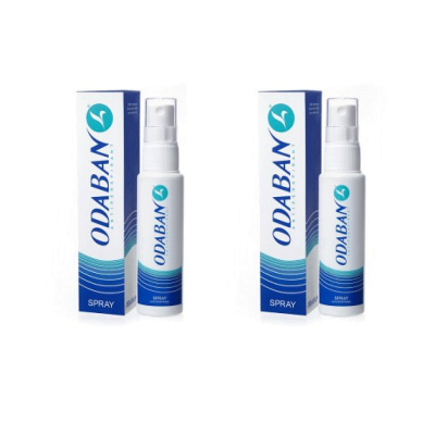 2 x Odaban Antiperspirant Spray