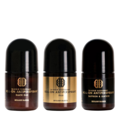 Benjamin Barber Antiperspirant Trio