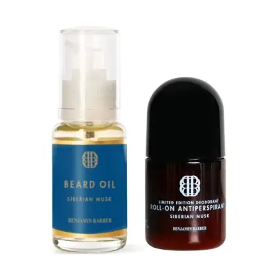 Benjamin Barber Siberian Musk Skäggolja + Deo Kit