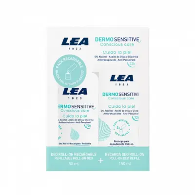 Dermo Sensitive Refillable Deo Roll on Kit