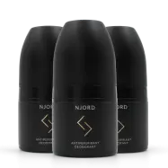 Njord Antiperspirant Roll-On Deodorant (3 st)