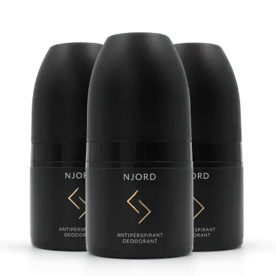 Njord Antiperspirant Roll-On Deodorant (3 st)