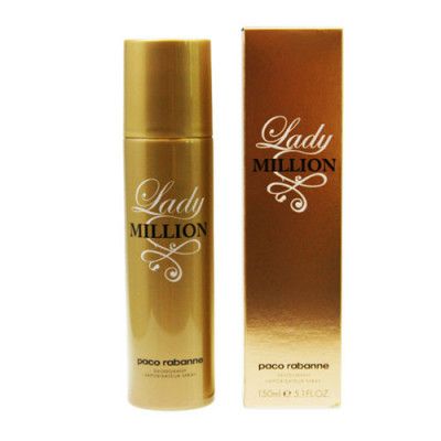 Paco Rabanne Lady Million Deodorant (Spray) (150 ml)