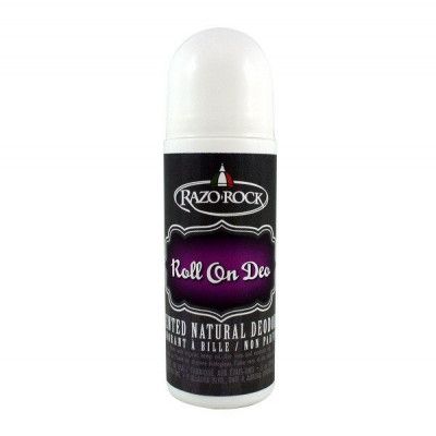 RazoRock Natural Aloe Alum Roll-On Deodorant
