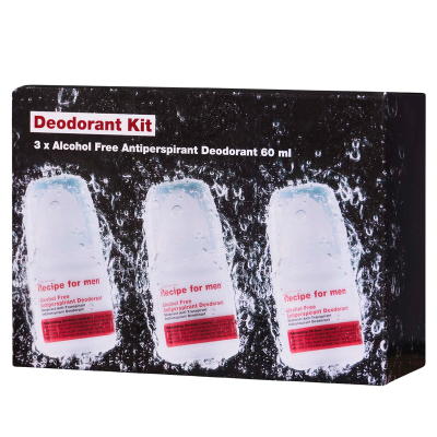 Recipe For Men Deodorant Roll-On Kit