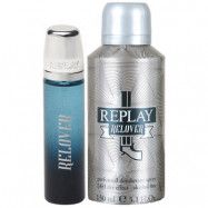 Replay Relover For Him EdT 25ml + Deodorant Spray, Replay