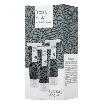 Australian Bodycare 3x Body Scrub - Exfoliate&Cleanse (1 sæt)