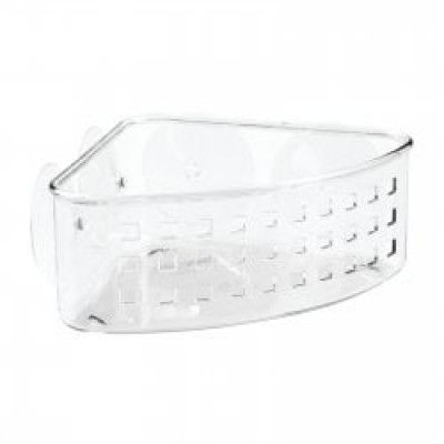 Duschkorg för hörn med Sugproppsfäste