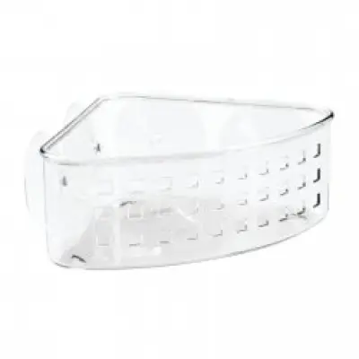 Duschkorg för hörn med Sugproppsfäste