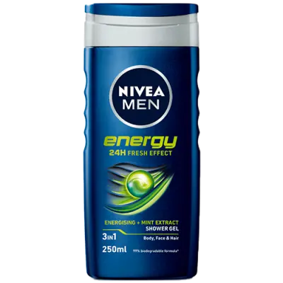 Nivea for Men Energy Shower Gel (250 ml)