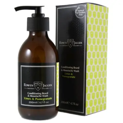 Beard & Moustache Wash Limes & Pomegranate