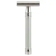 Edwin Jagger 3ONE6 Stainless Steel Silver DE Safety Razor