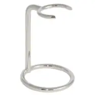 Edwin Jagger Chrome Small Brush Stand