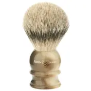 Edwin Jagger Light Horn Silver Tip Badger Shaving Brush