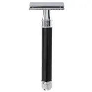 Edwin Jagger Long Handle Ebony DE Razor