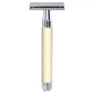 Edwin Jagger Long Handle Ivory DE Razor