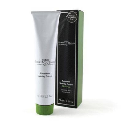 Edwin Jagger Natural Premium Shaving Cream Med Aloe Vera