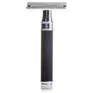 Edwin Jagger Rubber Coated (Black) DE Razor