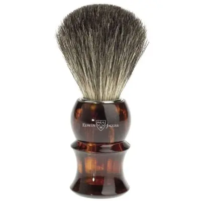 Edwin Jagger Tortoiseshell Pure Badger Shaving Brush
