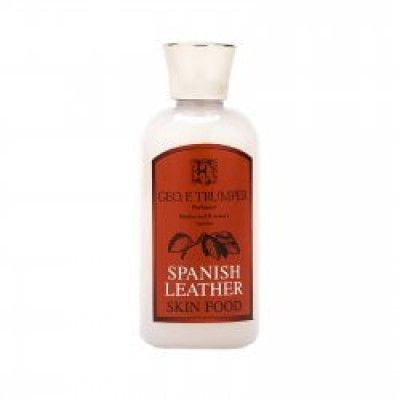 Geo F Trumper Spanish Leather Skin Food 100 ml Travel Bottle
