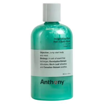 Anthony Invigorating Rush Hair + Body Wash (355 ml)