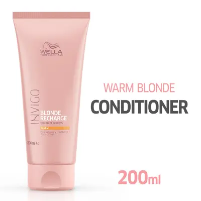 Wella, Invigo Blonde Recharge Conditioner - Warm Blonde