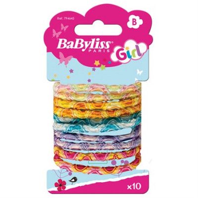 BaByliss Hårsnodd blandade färger, 10st