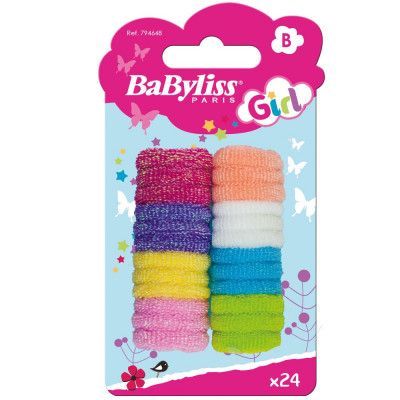 BaByliss Mjuka Hårsnoddar för barn, 24 st