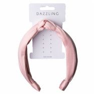 Dazzling Hår Diadem med knut - gammelrosa