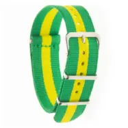 FLAG Nato Strap Brazil Satin 18 mm
