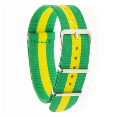 FLAG Nato Strap Brazil Satin 18 mm