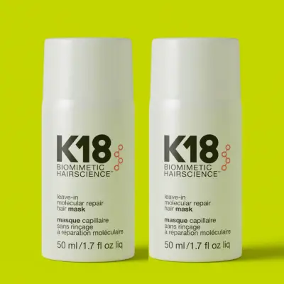 K18, Leave-in Molecular Repair Hair Mask 2-pack