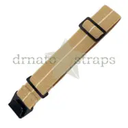 MILITARY PARACHUTE Elastic Strap White Sand BB - 22 mm
