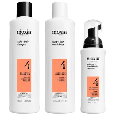 Nioxin Hair System Kit 4 For Damaged Coloured Hair