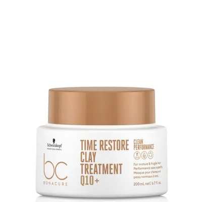 Schwarzkopf Professional, Bc Bonacure Time Restore Clay Treatment Q10+