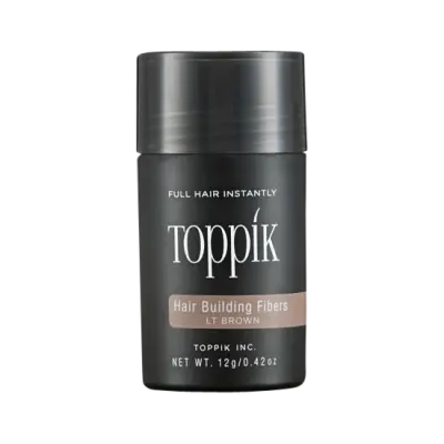 Toppik (Ljusbrun) - Mikrofiber som bekämpar hårförlust (12g)