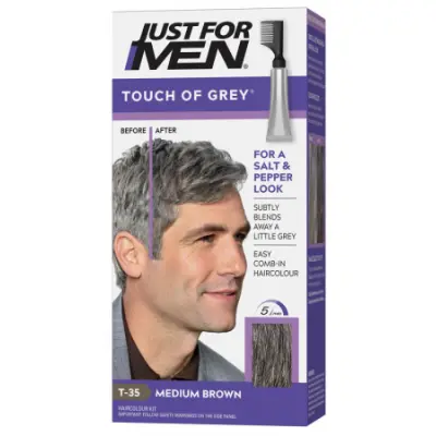Touch of Grey Hårfärg - Medium Brown Grey