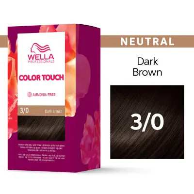 Wella Color Touch intensivtoning 3/0 Mörkbrun